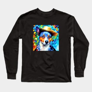 Heeler in a Hat Long Sleeve T-Shirt